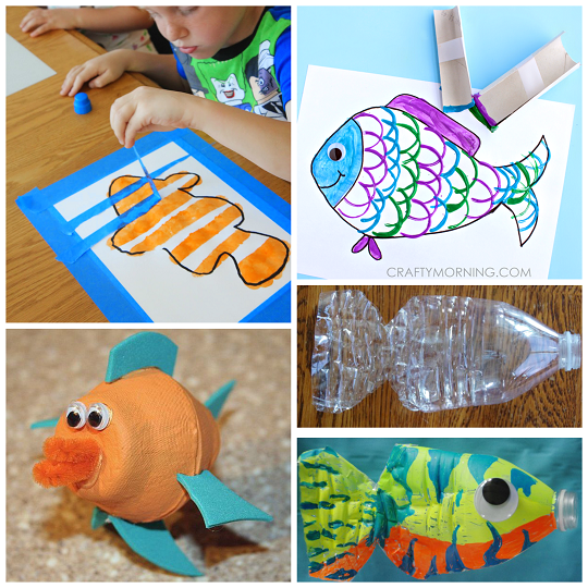 Creative Little Fish Crafts for Kids - Crafty Morning
