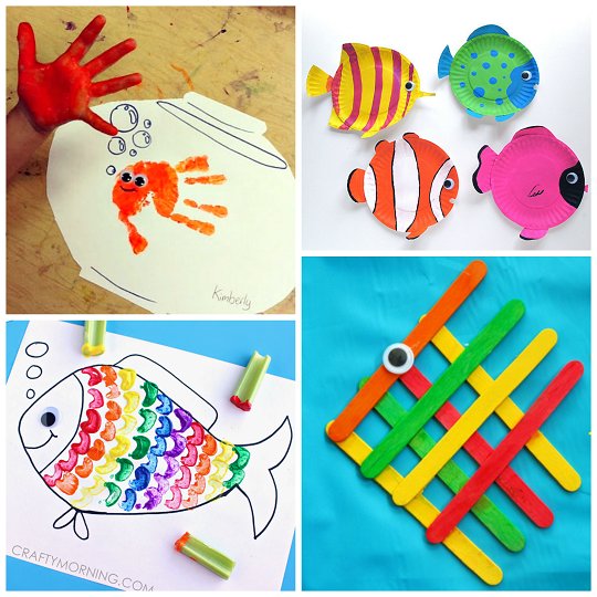 Creative Little Fish Crafts for Kids