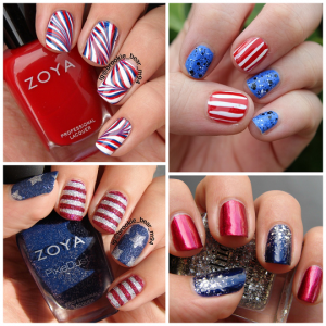 Patriotic 4th of July Nail Ideas - Crafty Morning