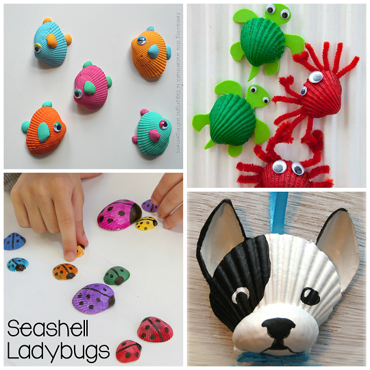 Adorable Seashell Craft Ideas for Kids