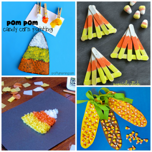 Candy Corn Crafts for Kids to Make - Crafty Morning