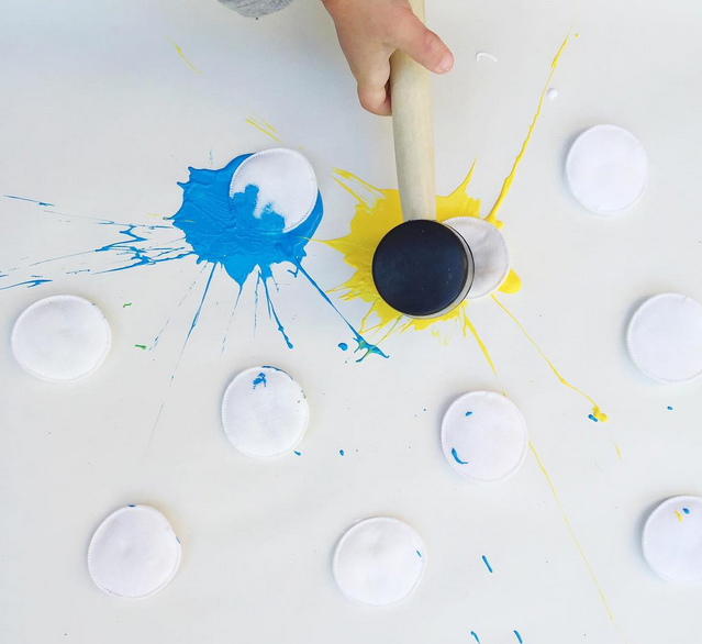 Paint Splat Art Activity For Kids