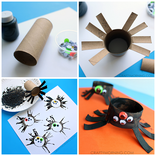 toilet-roll-spider-halloween-craft-for-kids