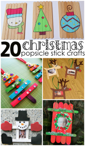 Over 20 Christmas Popsicle Stick Crafts for Kids to Make - Crafty Morning