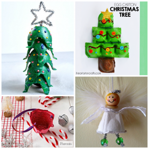Christmas/Winter Egg Carton Crafts for Kids - Crafty Morning