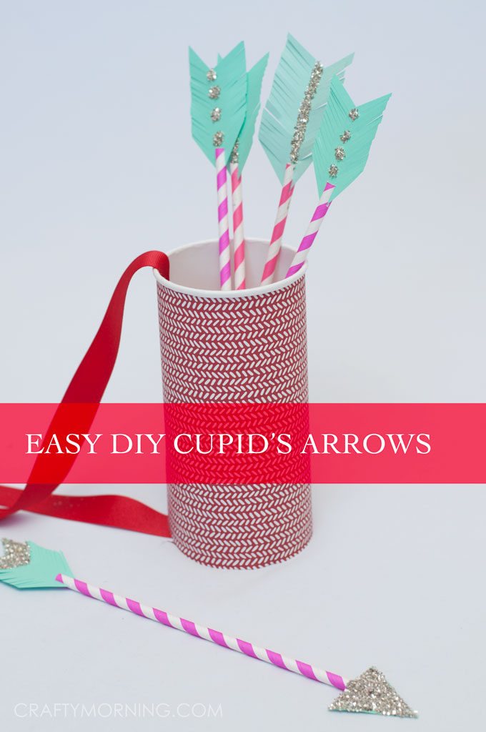Paper Straw Arrows Here's an easy way to make two beautiful crafts