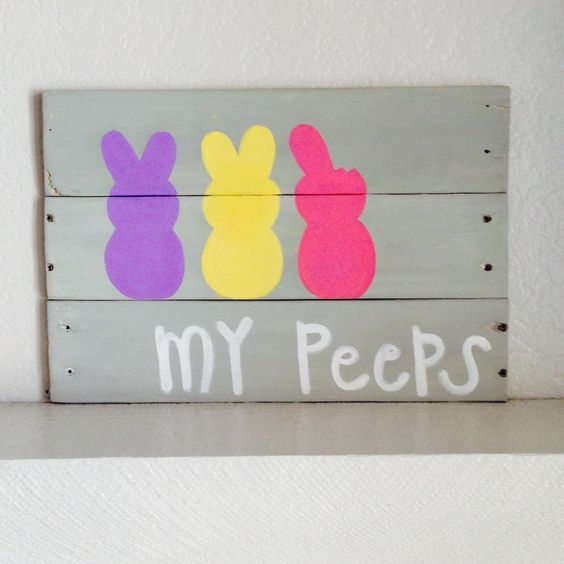 my-peeps-easter-pallet-project