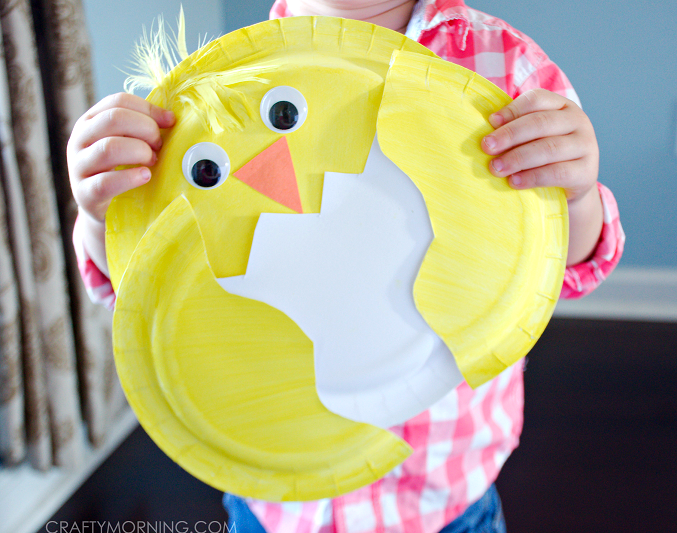 paper-plate-easter-chick-craft-for-kids