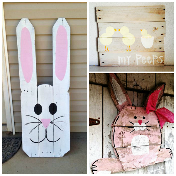 Favorite Wood Pallet Easter Projects
