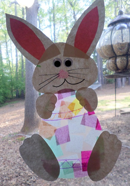 contact-paper-bunny-easter-egg-kids-craft