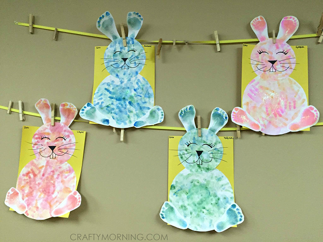 Paper Bag Bunny for Easter - It All Started With Paint