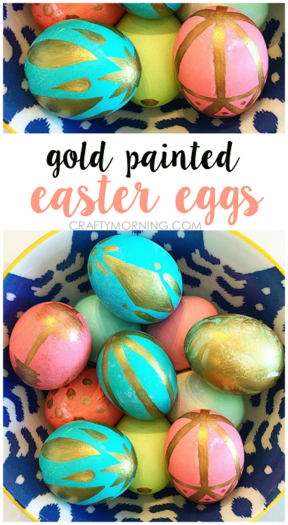 gold-painted-easter-eggs-kids-craft-