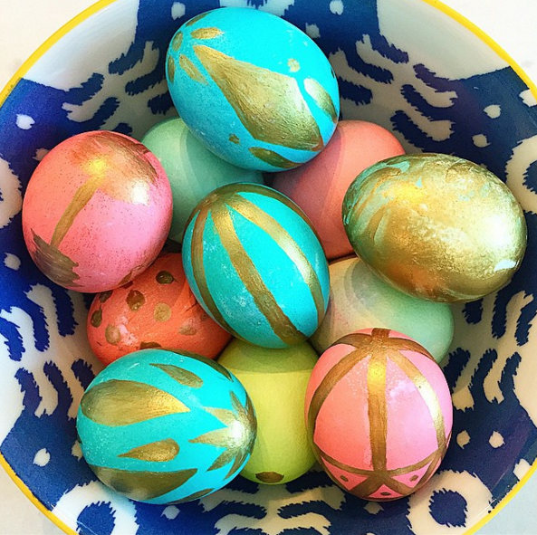 gold-painted-easter-eggs-kids-craft