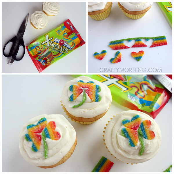 rainbow-candy-shamrock-cupcakes-st-patricks-day-