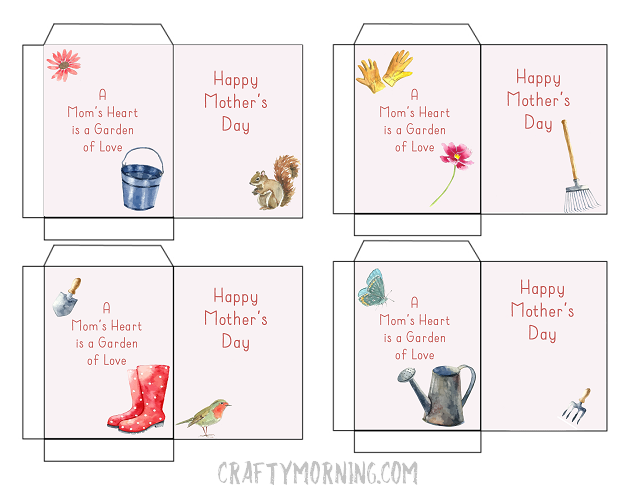 Mother's Day Seed Packet Printables