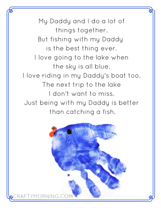 8 Free Father s Day Poem Printables Crafty Morning