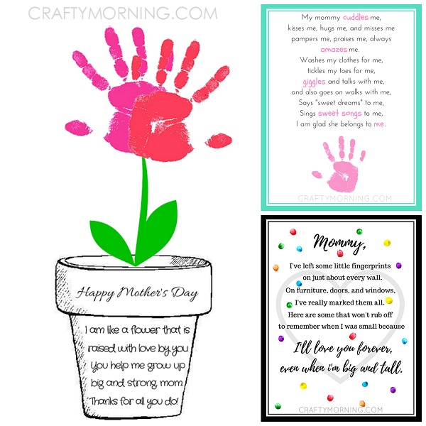 9 Free Mother's Day Printables (Poems)