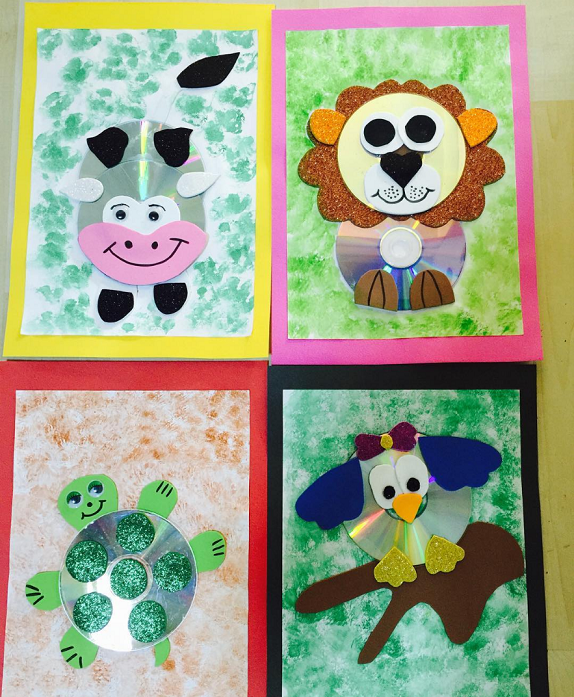 CD Animal Crafts for Kids - Crafty Morning