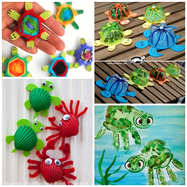 Turtle Crafts for Kids to Make