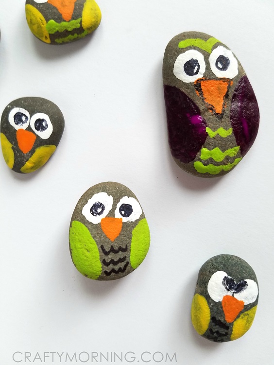 rock-owl-craft-for-kids