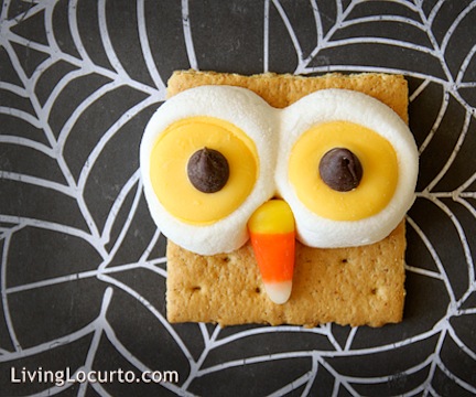 graham-cracker-halloween-owl-treats