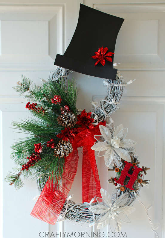 lighted-grapevine-snowman-wreath-craft