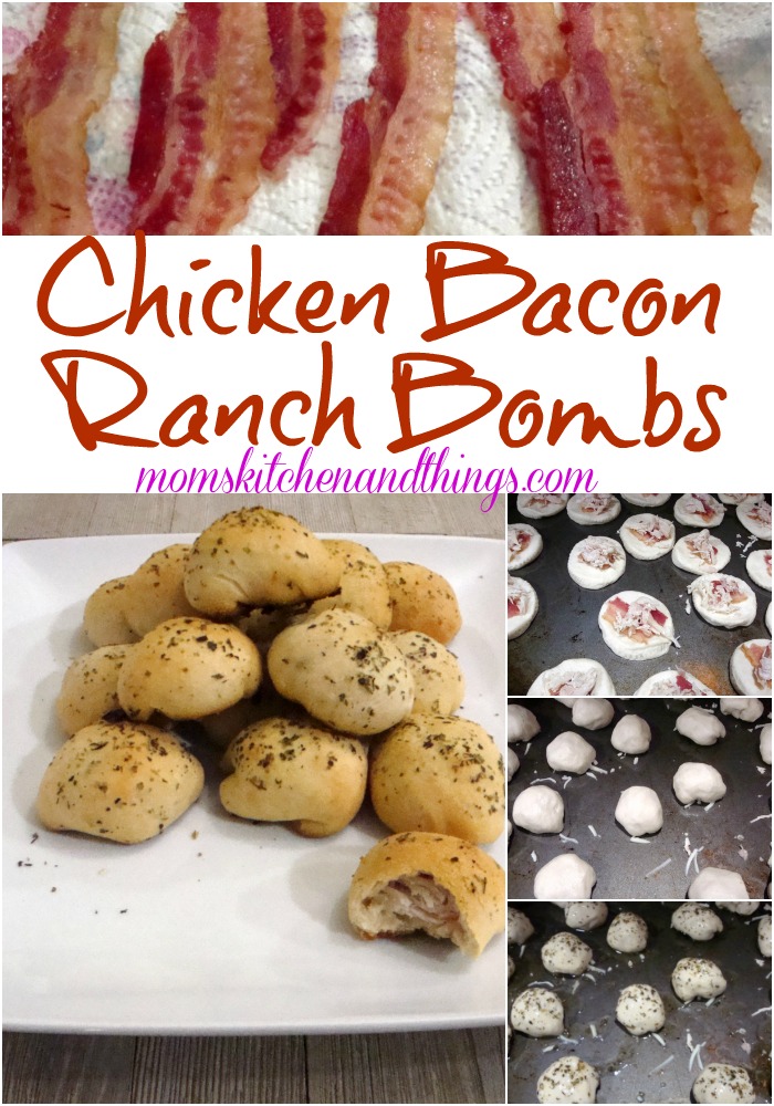 Chicken Bacon Ranch Bombs