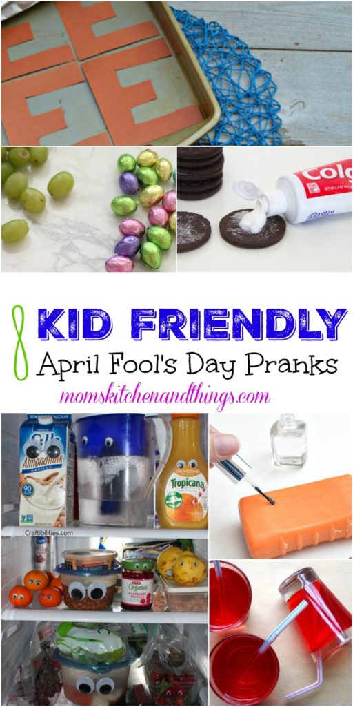 8 Kid Friendly April Fool's Day Pranks