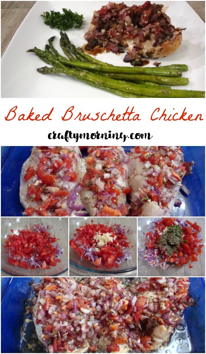 Baked Bruschetta Chicken