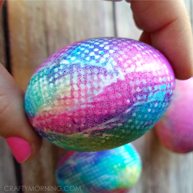 Tie-Dye Easter Eggs
