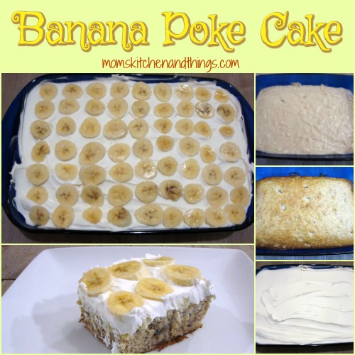 Banana Poke Cake