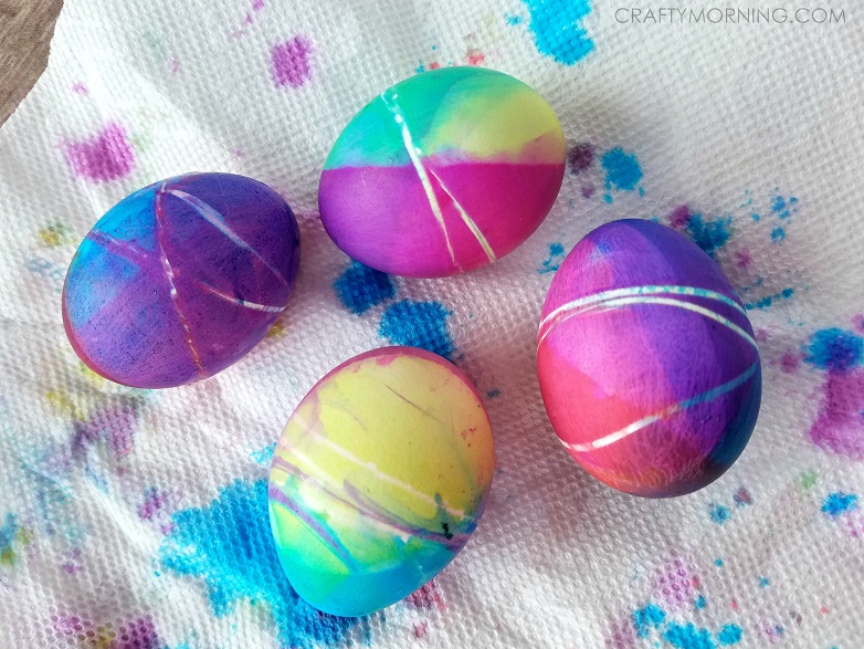 Rubberband Multi-Colored Easter Eggs