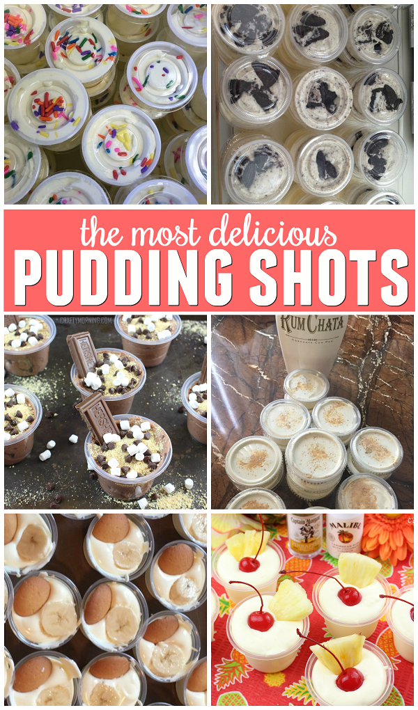 Delicious Pudding Shot Recipes