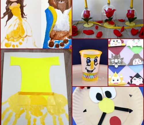 9 Beauty and the Beast Inspired Crafts