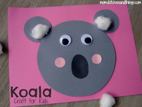 Koala Craft for Kids