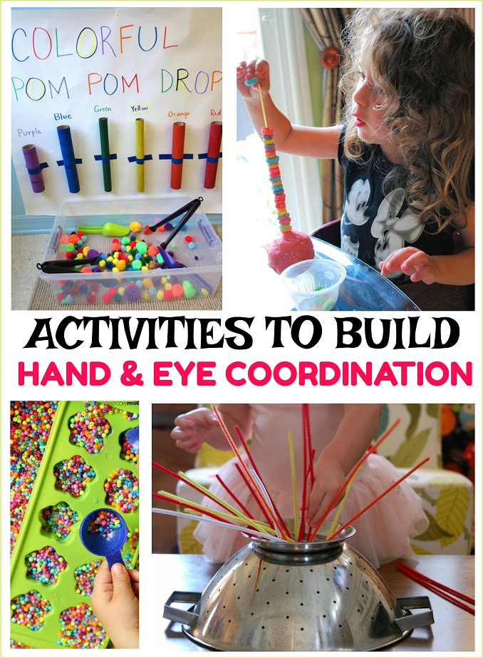Activities to Build Hand and Eye Coordination