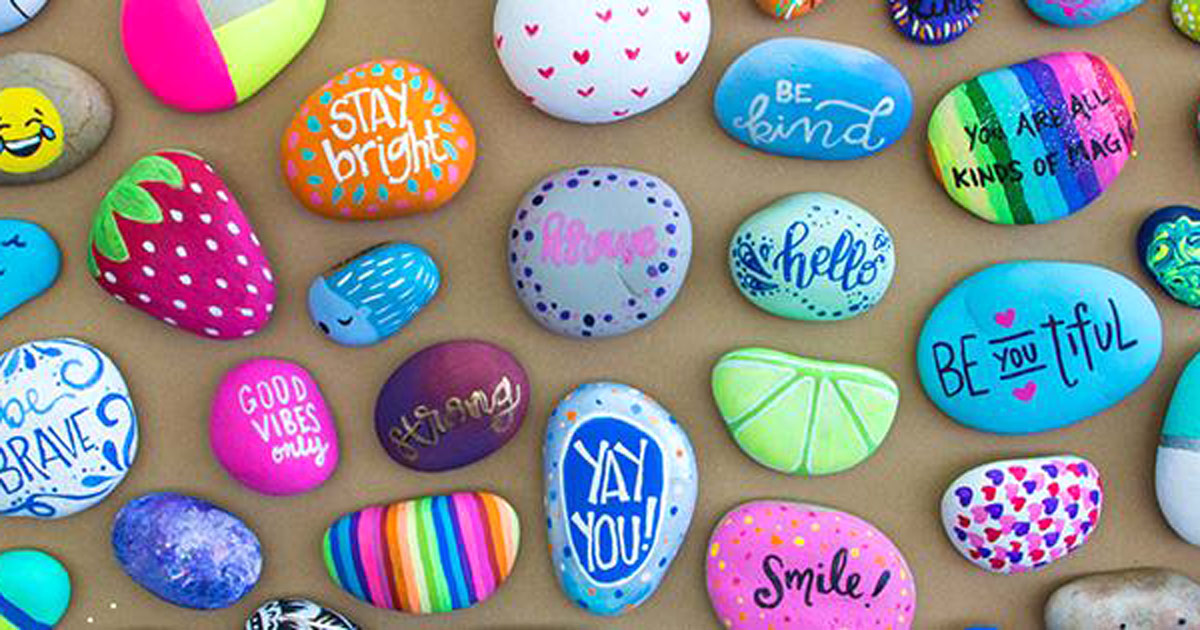 Make Your Own Kindness Rocks for FREE at Michaels!
