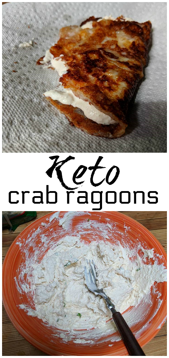 Keto Crab Ragoons