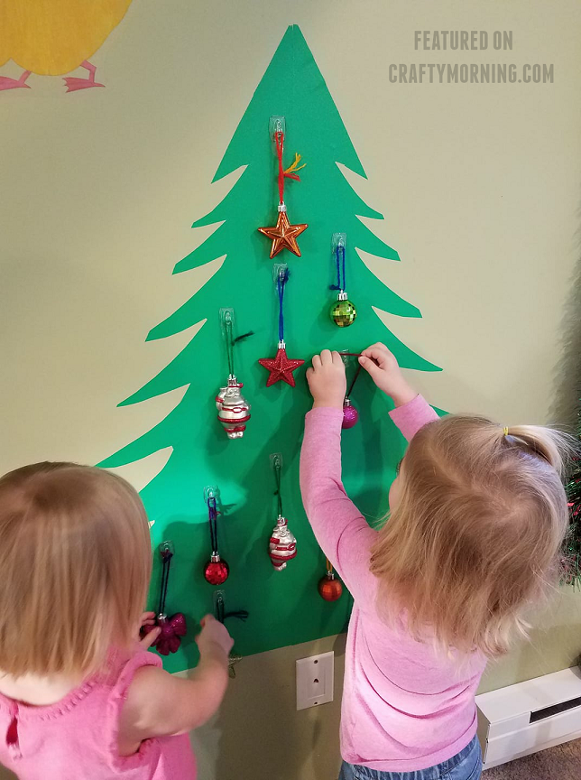 Toddler Proof Wall Christmas Tree