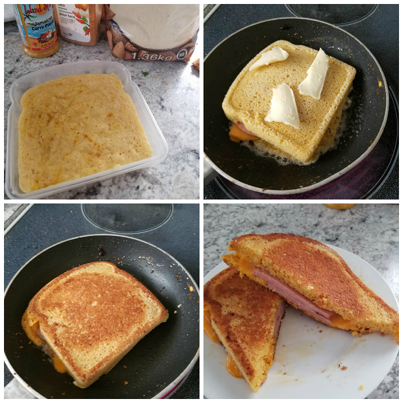 Keto Low Carb Grilled Cheese