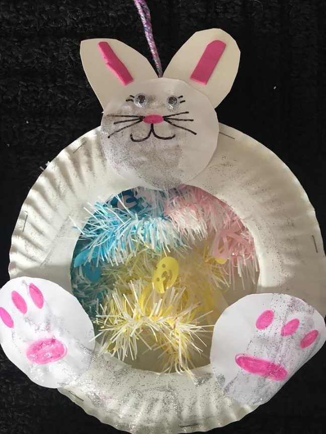 Easter Paper Plate Bunny Crafts For Kids Preschool Crafts - Bank2home.com