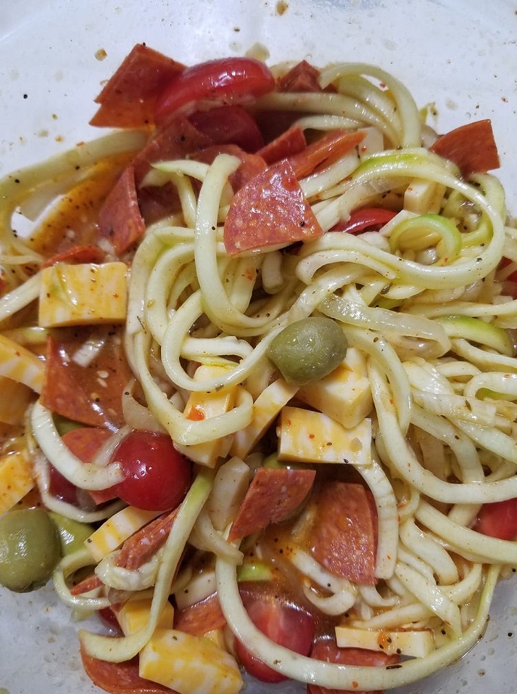 Zoodle Summer Pasta Salad