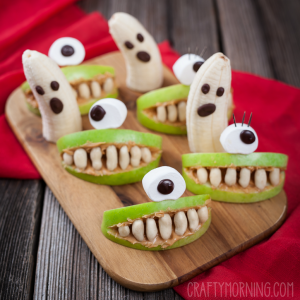 Healthy Halloween Snack Ideas - Crafty Morning