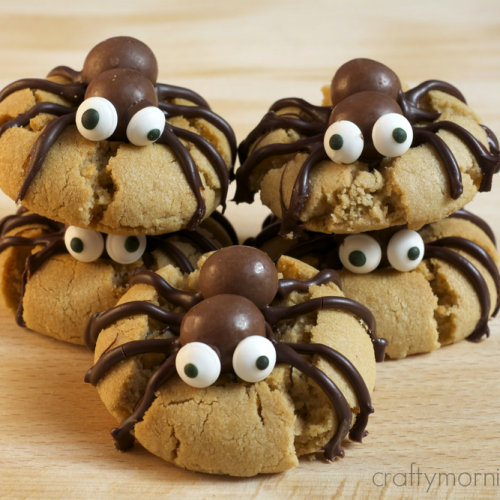 peanut butter spider cookies