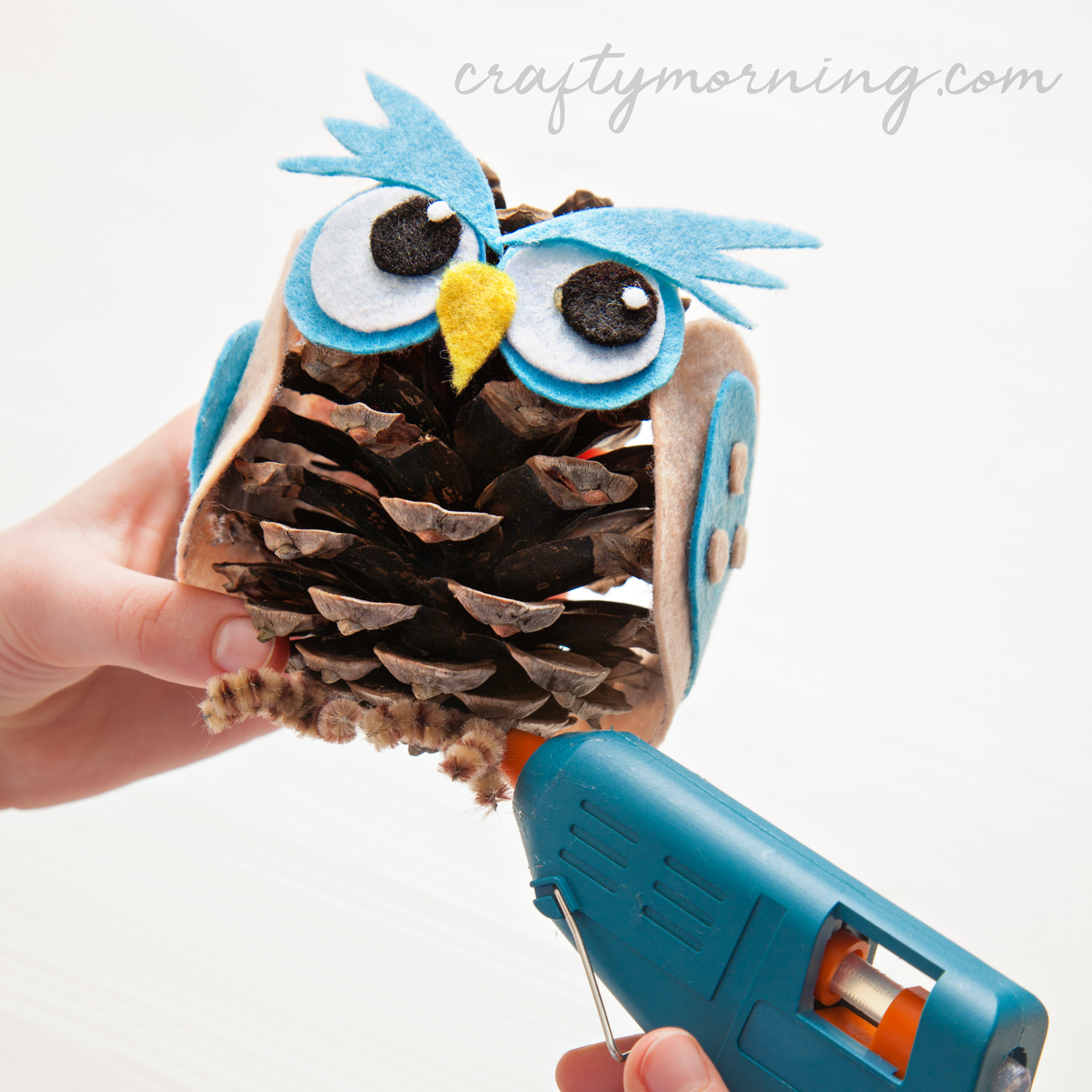 Pinecone Owl Craft