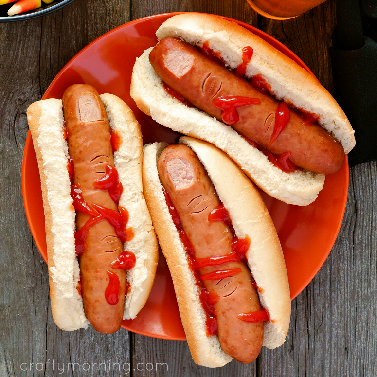 Bloody Hot Dog Fingers
