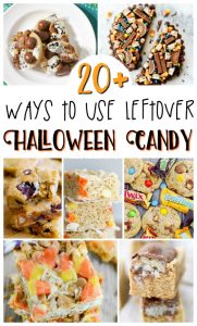 20 Recipes to Make Using Leftover Halloween Candy - Crafty Morning