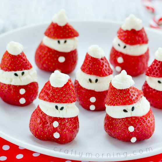 Strawberry Santa Treats
