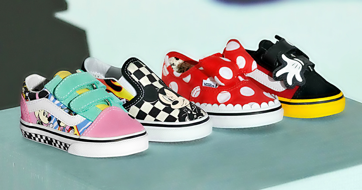 mickey mouse and minnie mouse vans