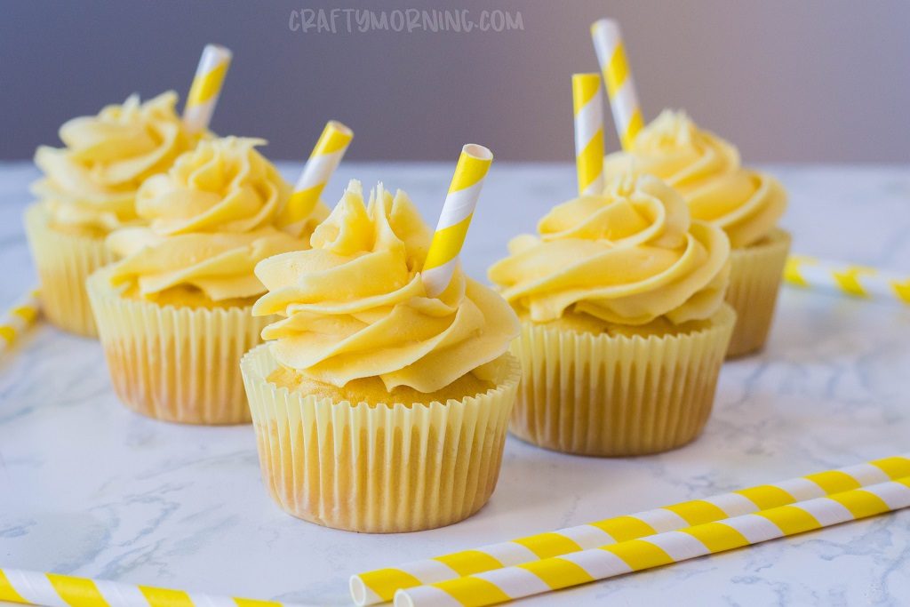 Lemonade Cupcakes Recipe - Crafty Morning